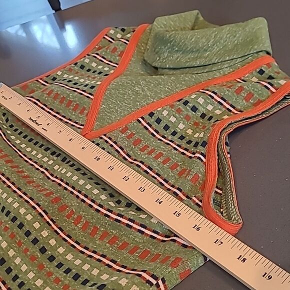 D.L. Barron of London sz 14 dress, retro vintage made in England - Picture 9 of 13